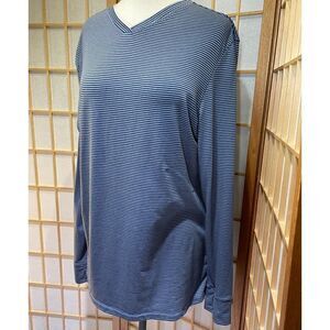 CuddlDuds XL Striped Base Layer